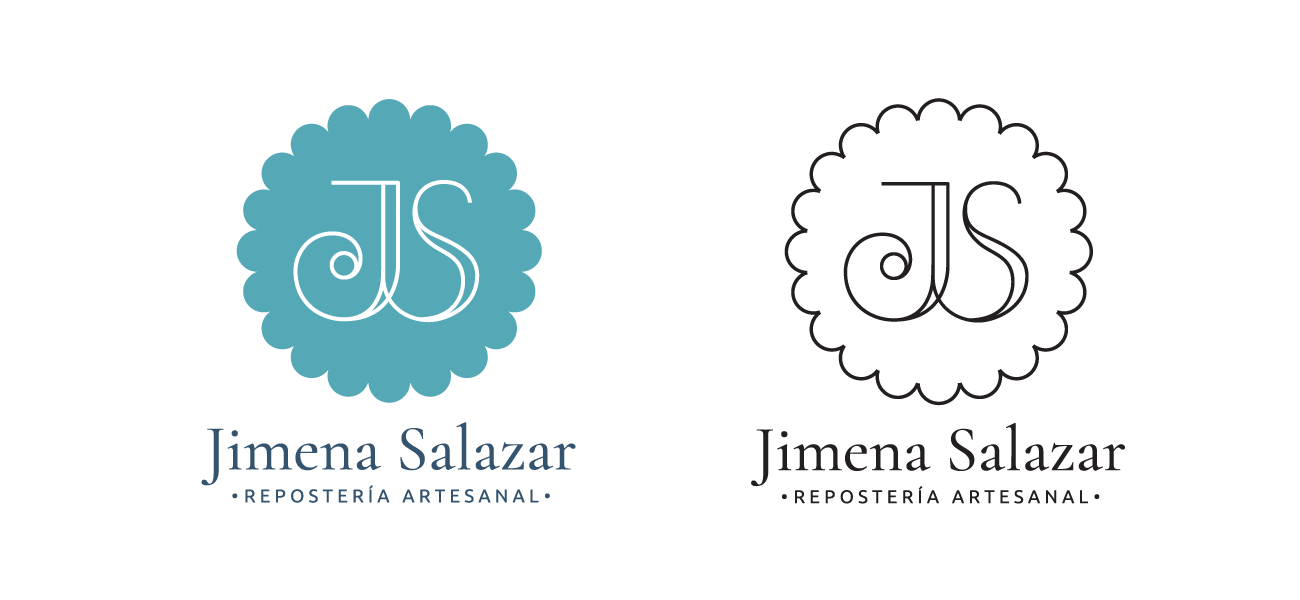 Diseño de logotipo para Jimena Salazar - Repostería Artesanal