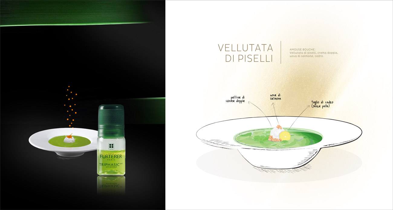 Ilustración de Vellutata di Piselli